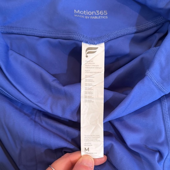 Fabletics motion365 Blue High-Waisted Leggings - Picture 4 of 4